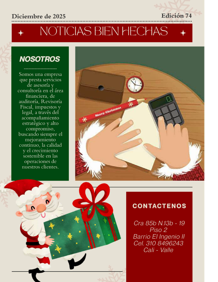 Boletín Noticias Bien Hechas Ed. 74